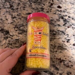 PINK ZEBRA ISLAND COCONUT SPRINKLES